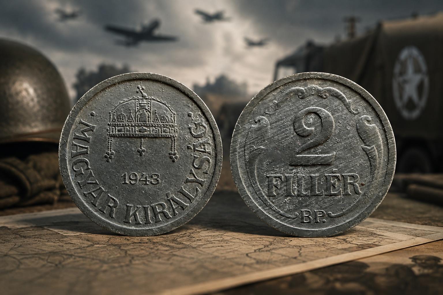 Miért készült cinkből a magyar 2 filléres a második világháború alatt?