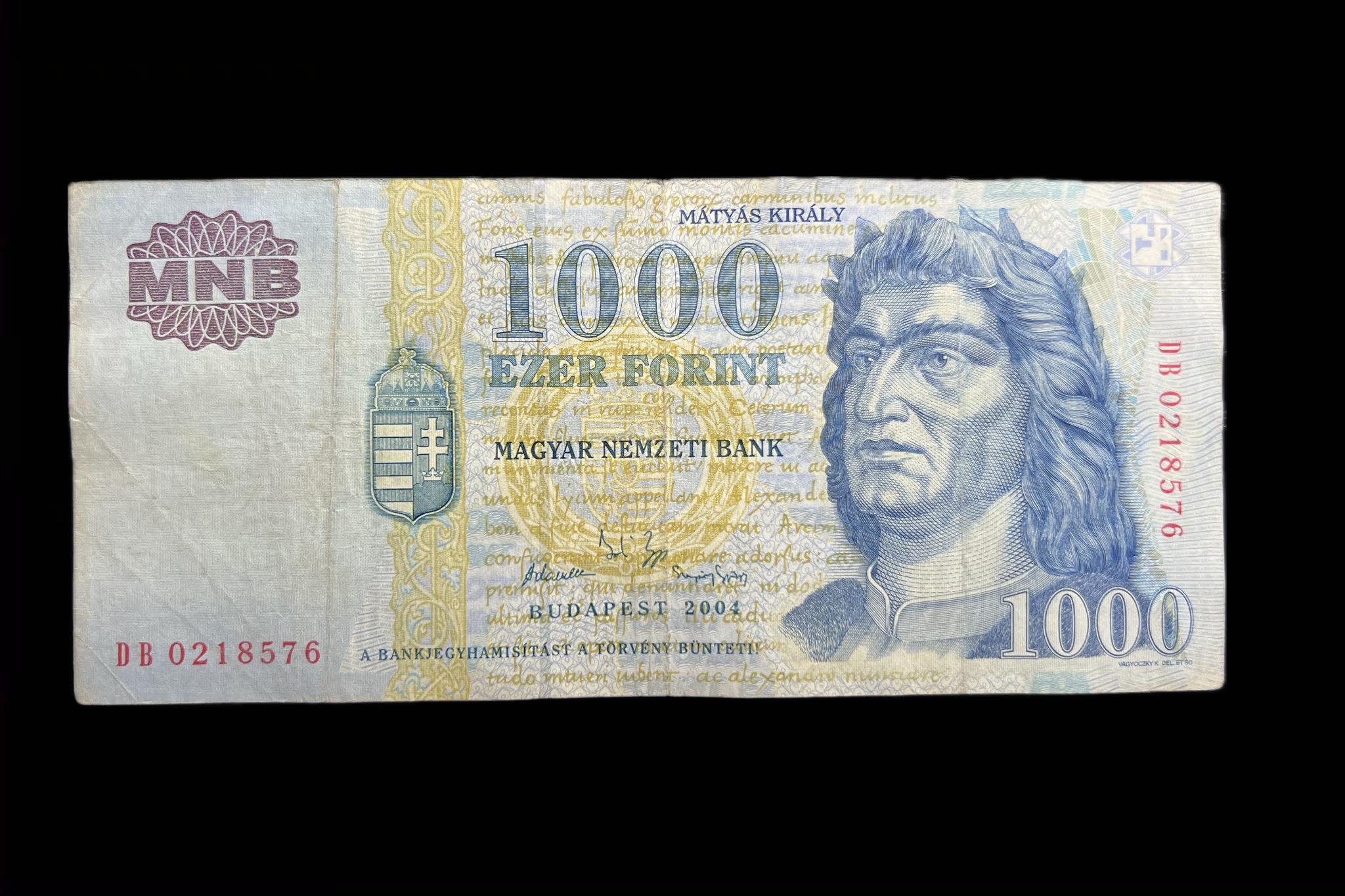 1000 Forint DB(2004) F Adamo F55E