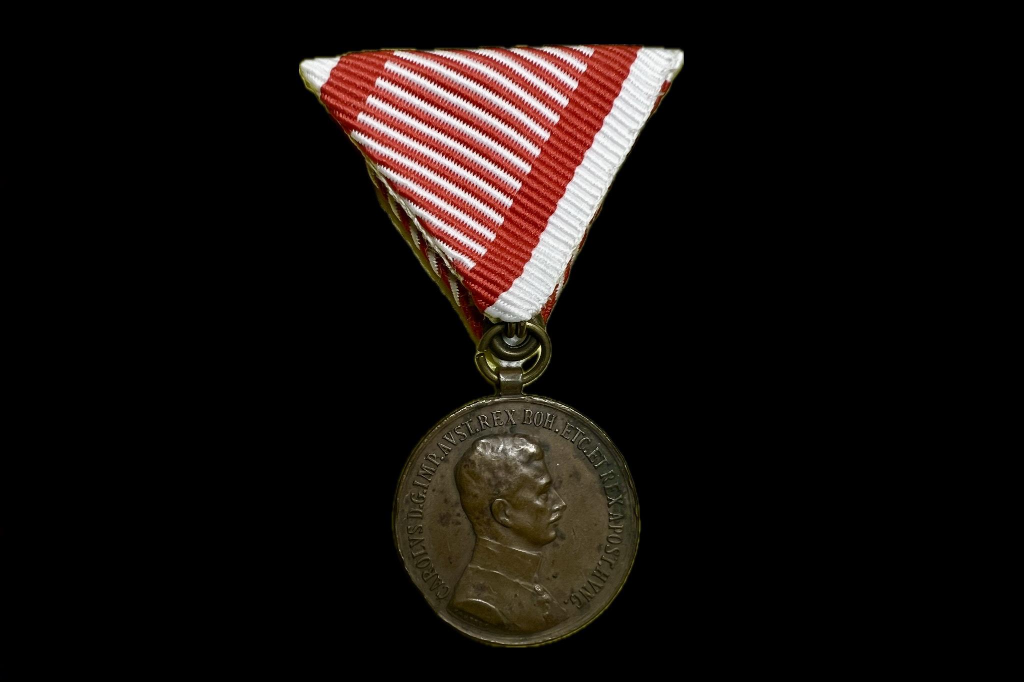 IV. Károly Vitézségi Bronz Érem 