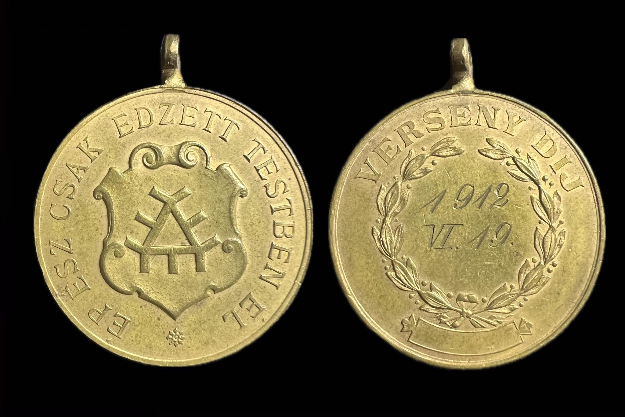 Ép ész csak edzett testben él  Sport Verseny Díj 1912 VI.19. 