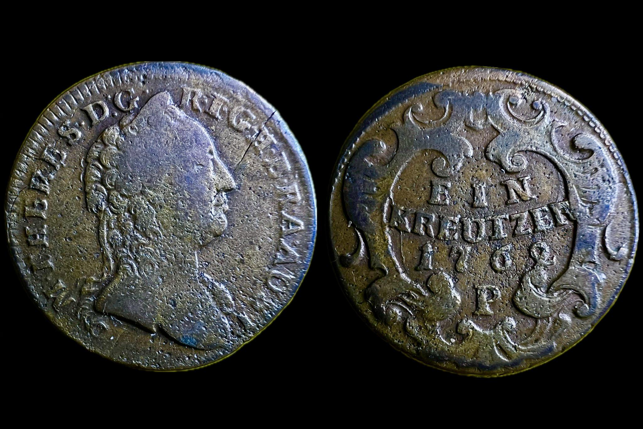 Mária Terézia (1762P) Prága 1 kreutzer KM# 1993 