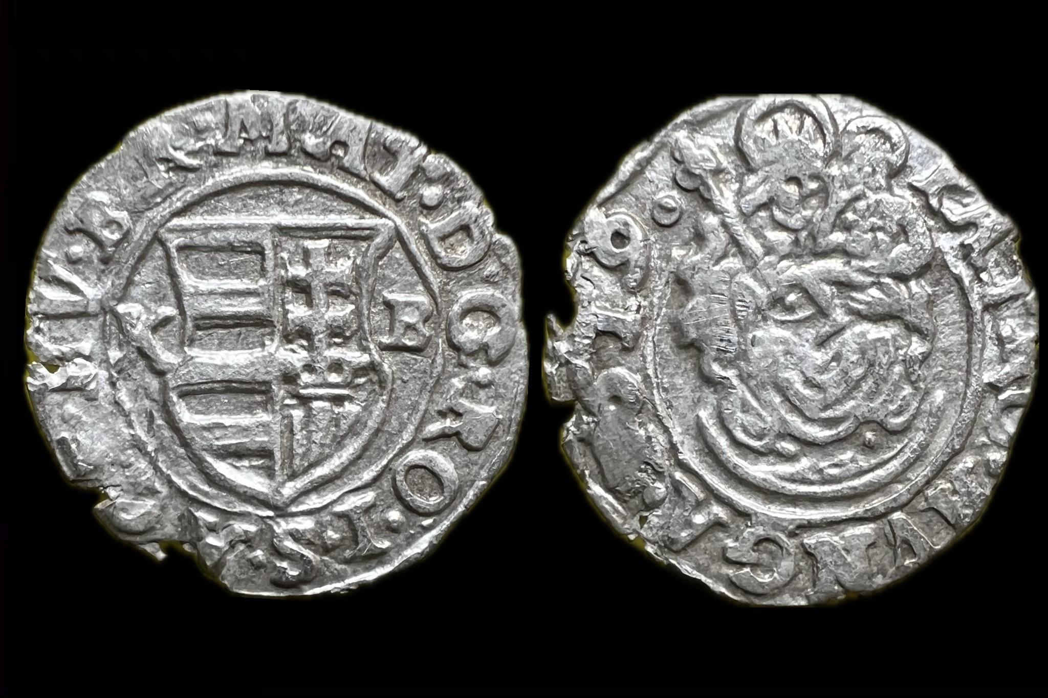 II. Mátyás dénár (1619) K-B Éh-870 