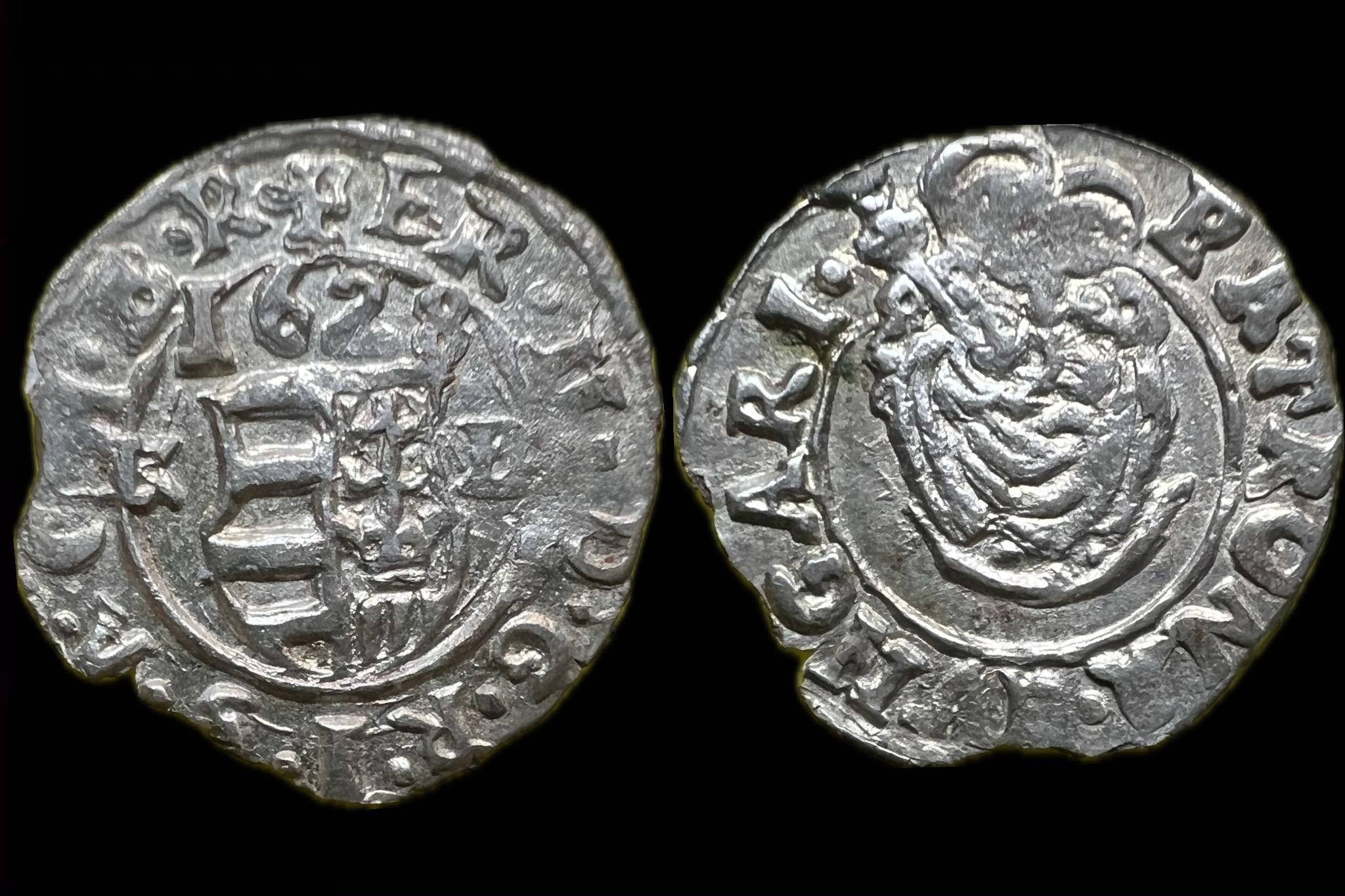 II. Ferdinánd dénár (1628) K-B Éh-917