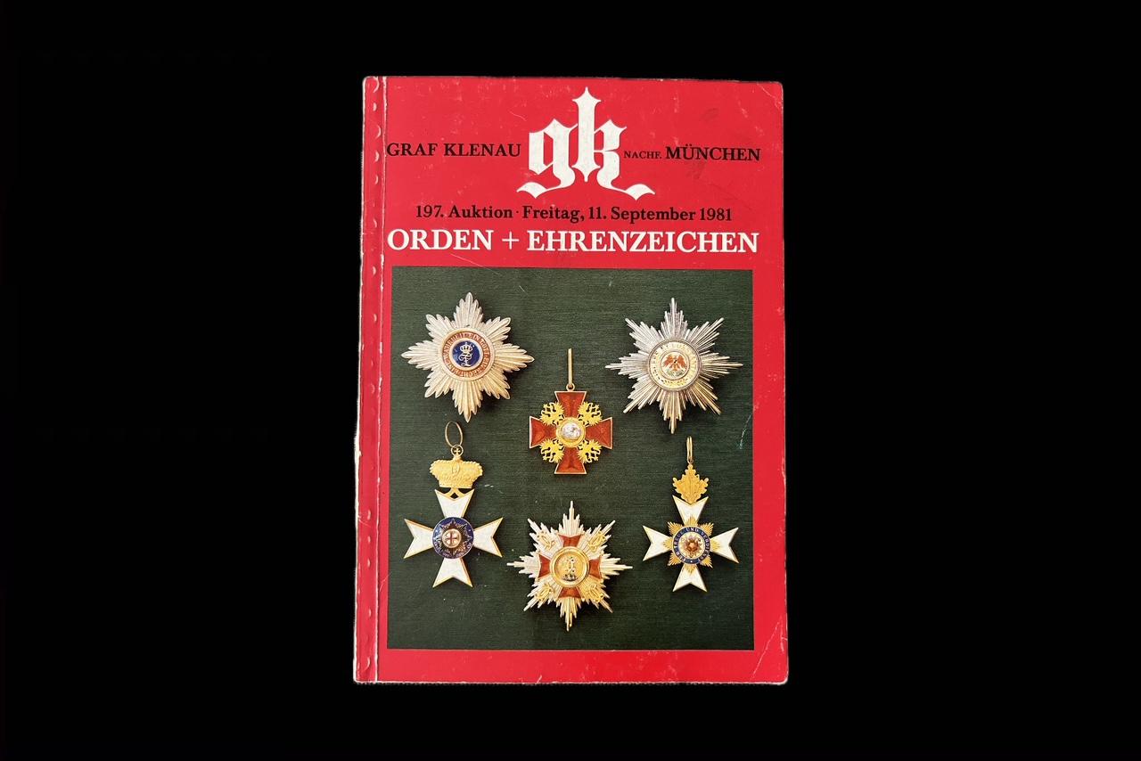 Graf Klenau nachf: Orden + Ehrenzeichen 197. Auktion 1981	