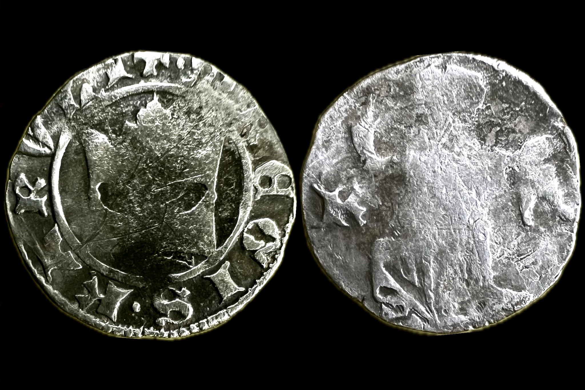 Károly Róbert dénár Éh-373 