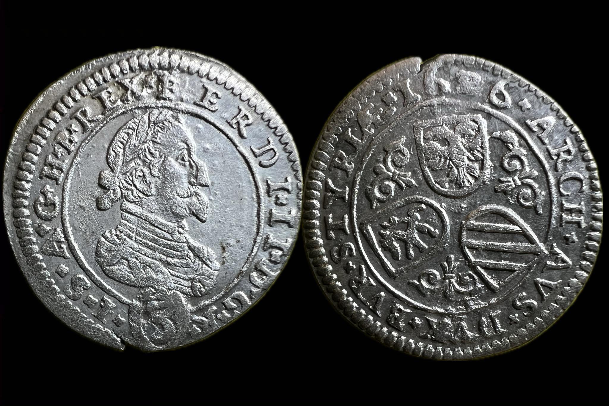 II. Ferdinand 3 Krajcár (1626) Graz