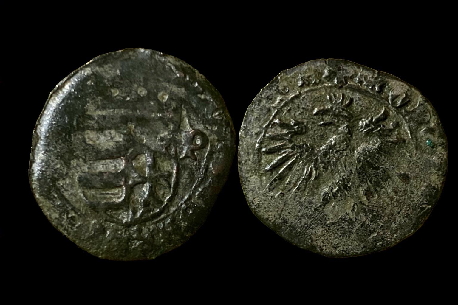 I. Ulászló dénár ÉH-470/f B-P (Buda)