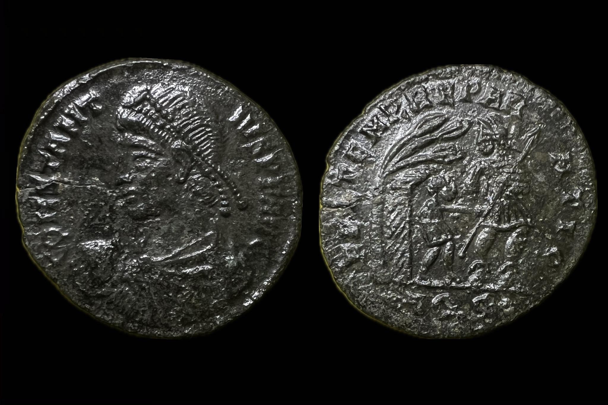 I. Constans (i.sz.347-348) AE (üvegpatina)RIC VIII 128
