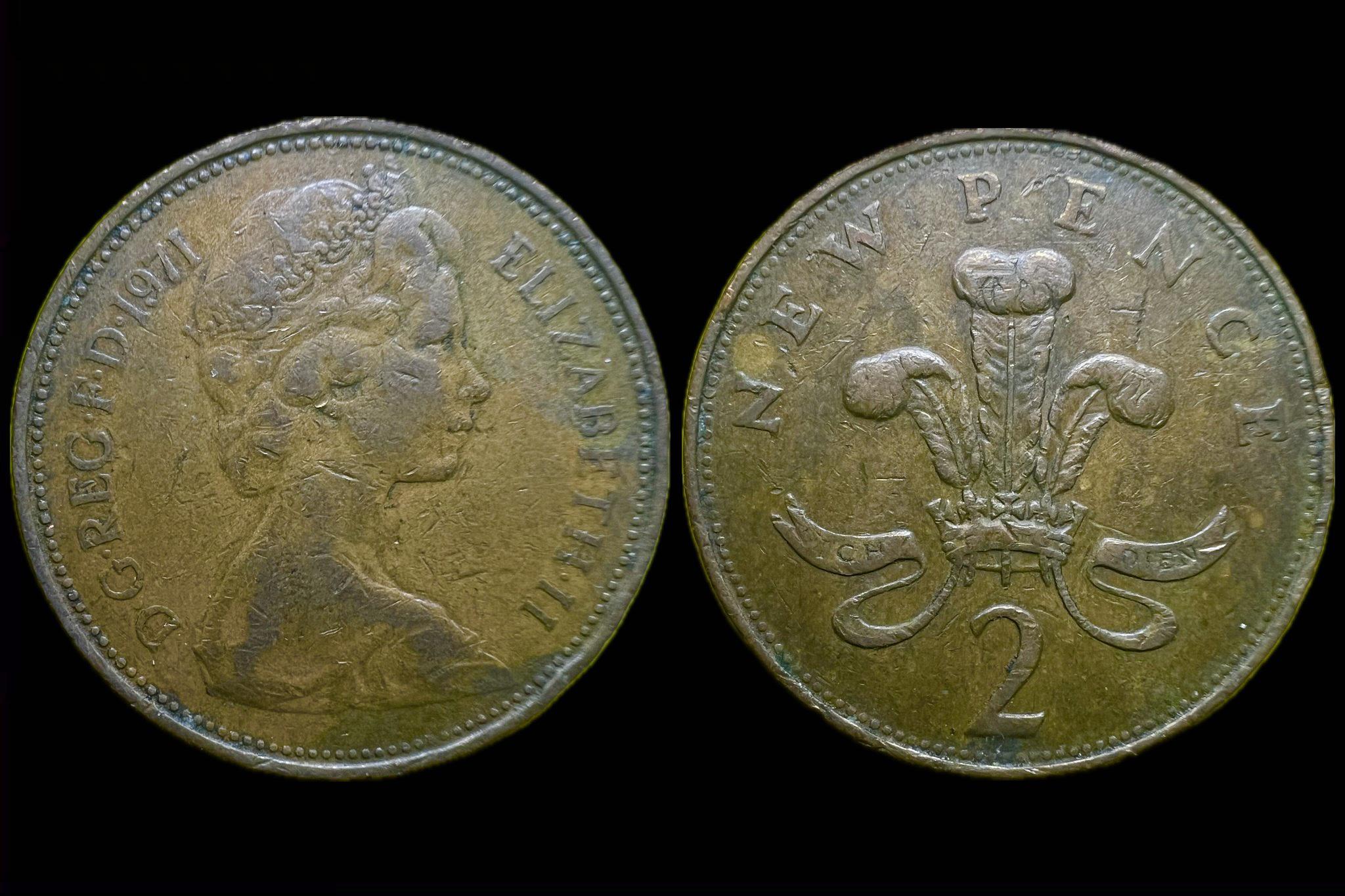 Anglia 2 Pence (1971)