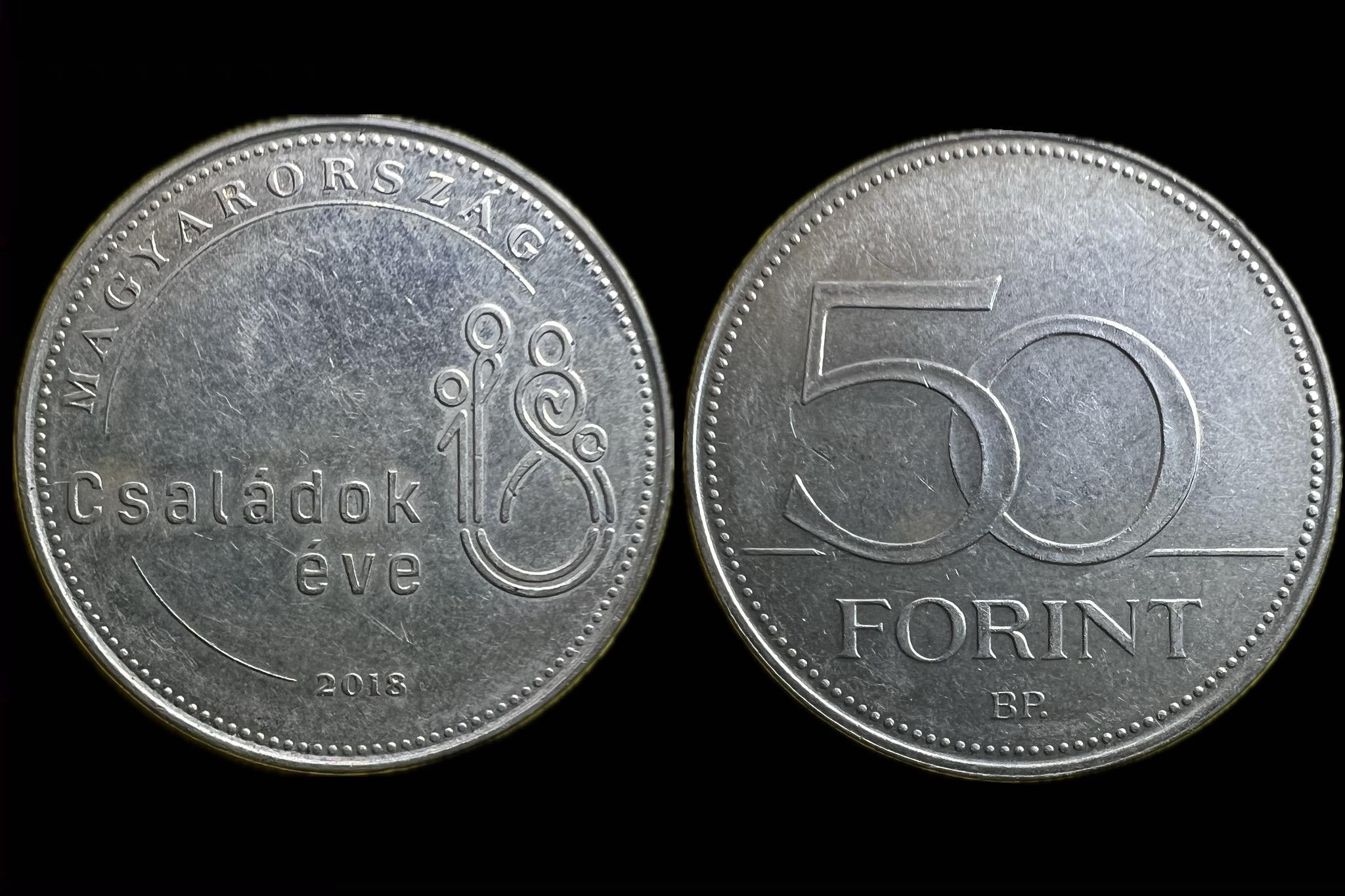 50 Forint (2018) Adamo FOEM13