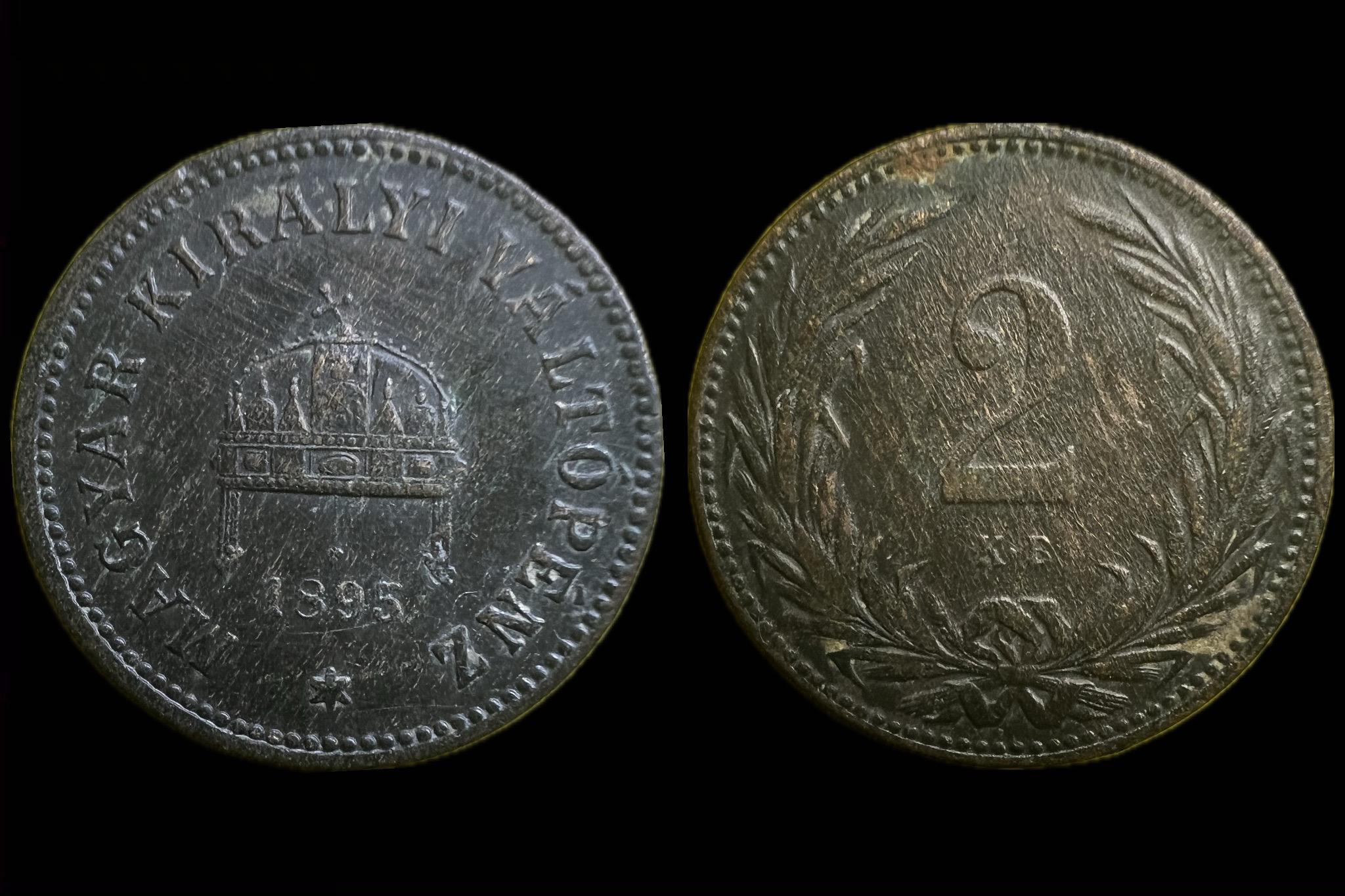 2 fillér (1895) Adamo K2