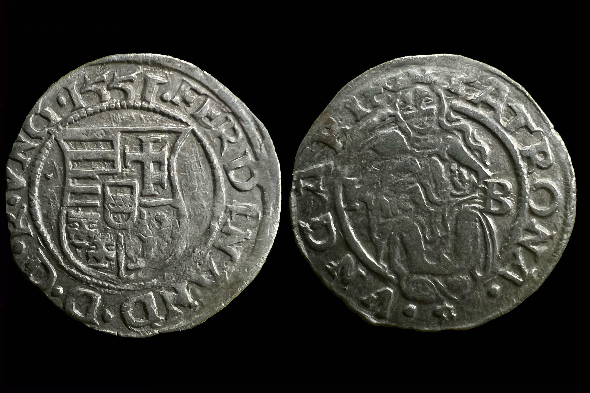 I. Ferdinánd (1551) dénár K-B Éh-745