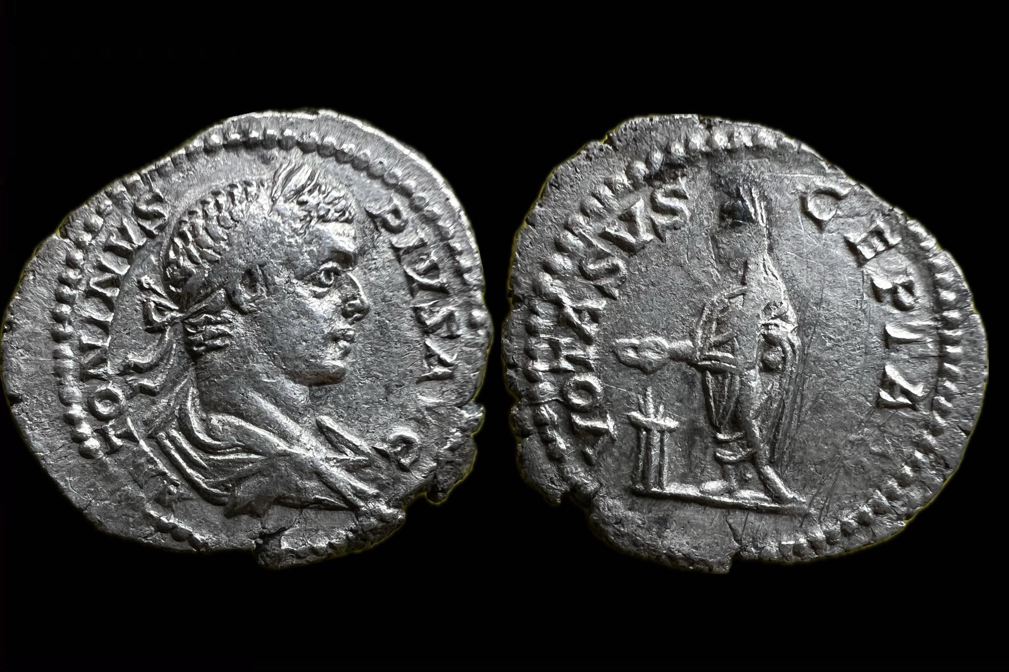 Carcalla ( i.sz.196-198) dénár RIC 150