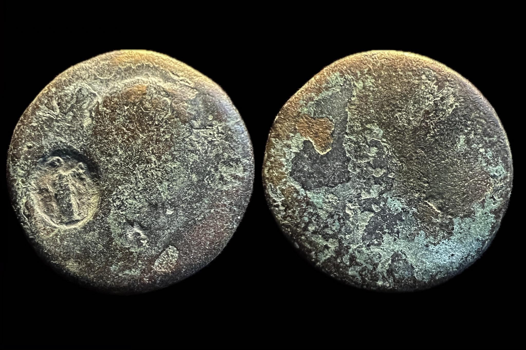 Augustus As ( i.e.27-i.sz.14) Roma (felülbélyegzett)