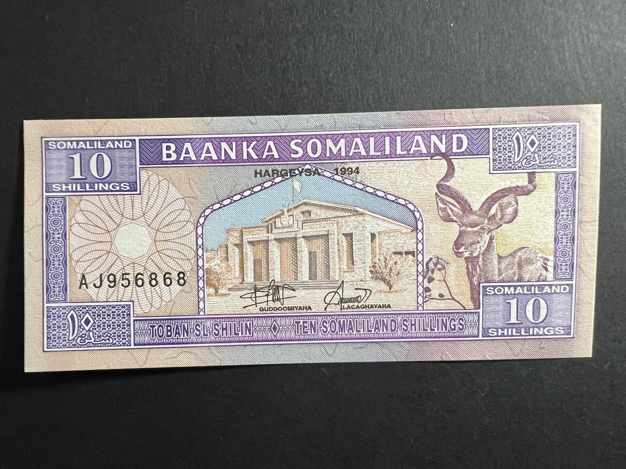 Szomália 10 Shillings 1994 UNC