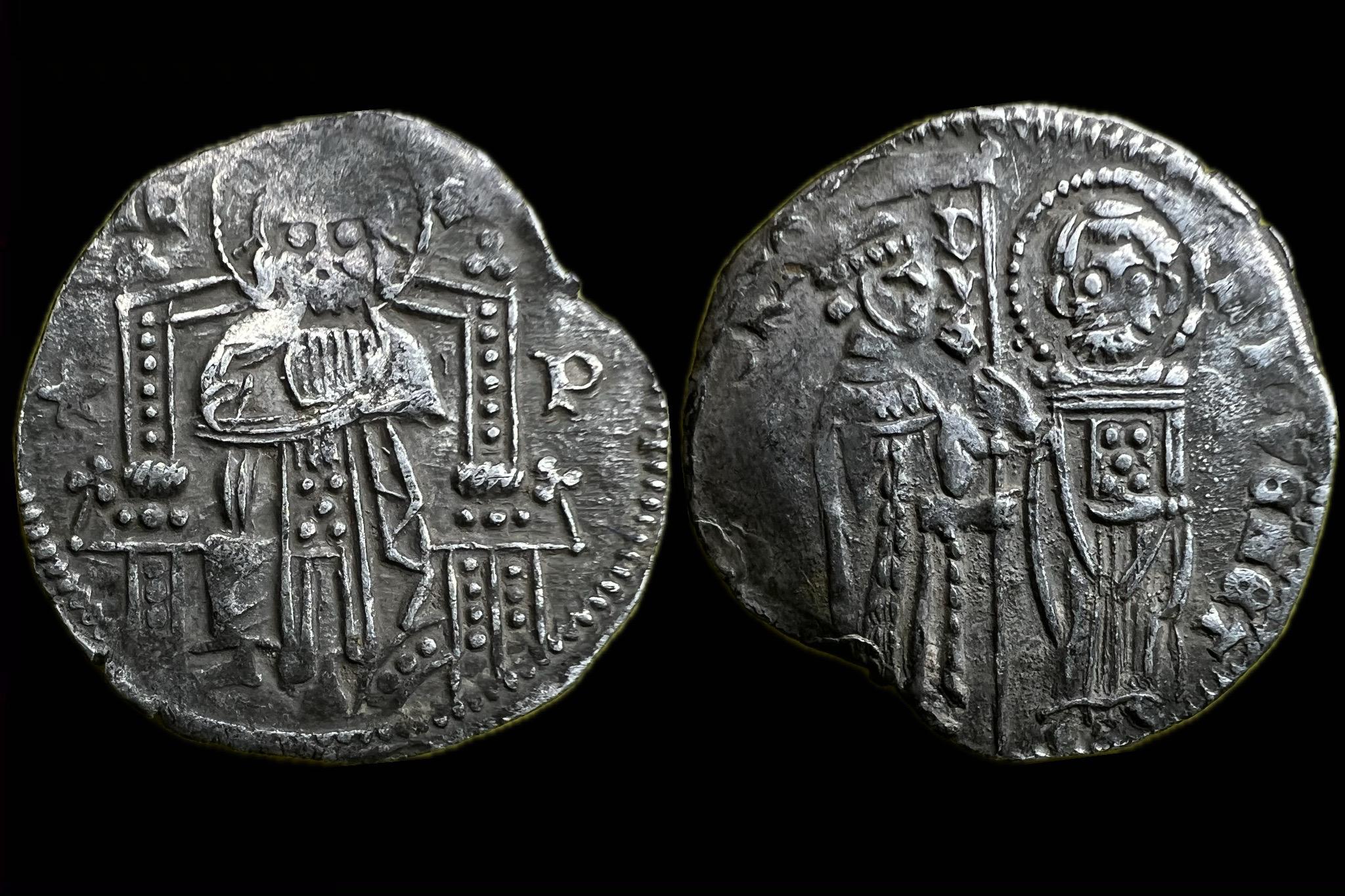 Andrea Contarini Velence (1368-1382) R!★-P Grosso CNI VII 37