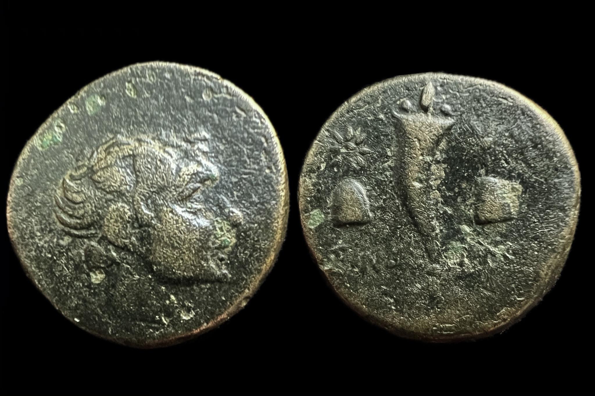 VI.Mithrades Eupator Sinop Paphlagonia (i.e.120-63)Ae SNG Cop 161-162