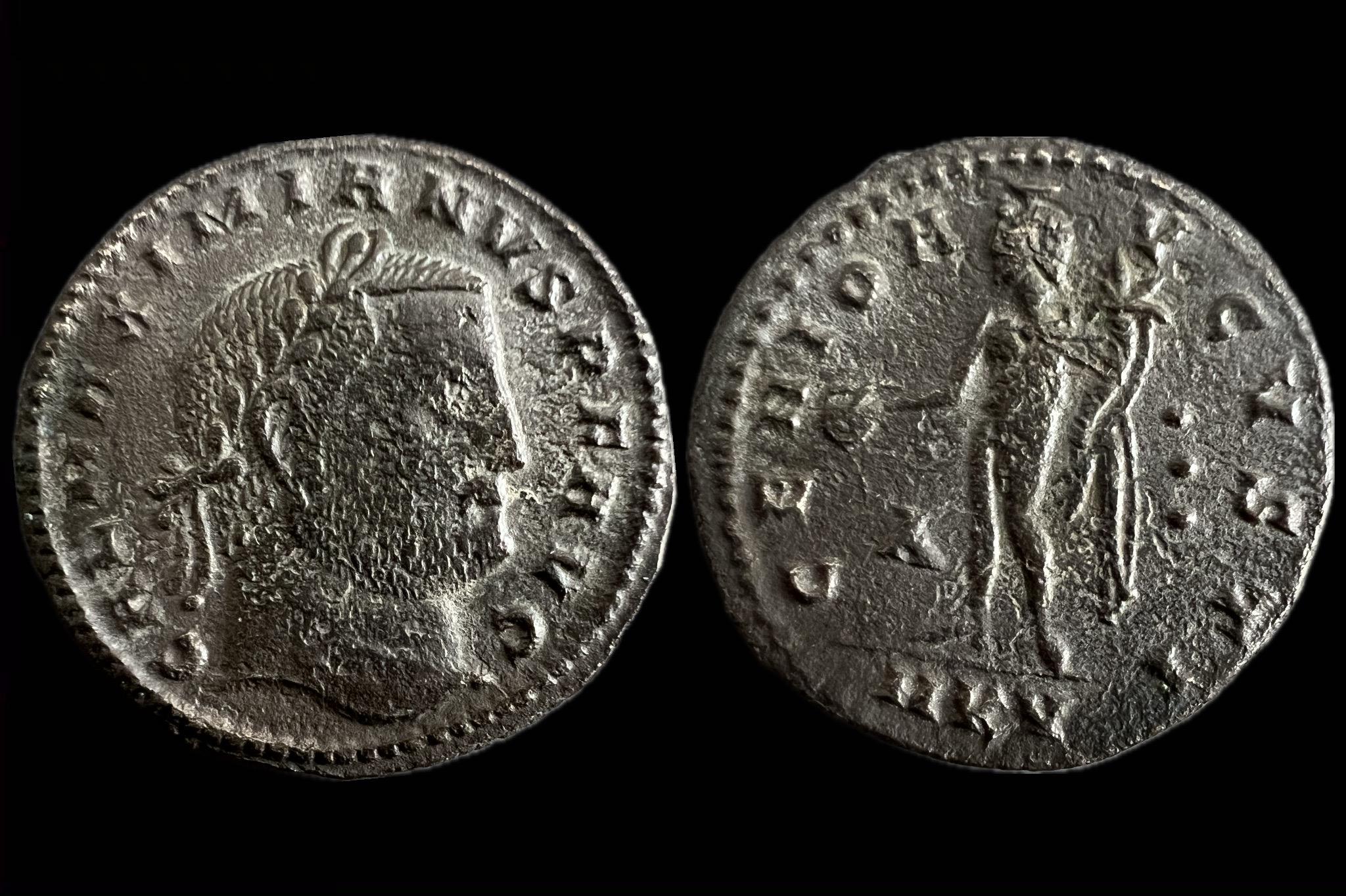 II.MAXIMINUS (i.sz.309-313) Cyzicus Æ Follis  bronz RIC VI 79 