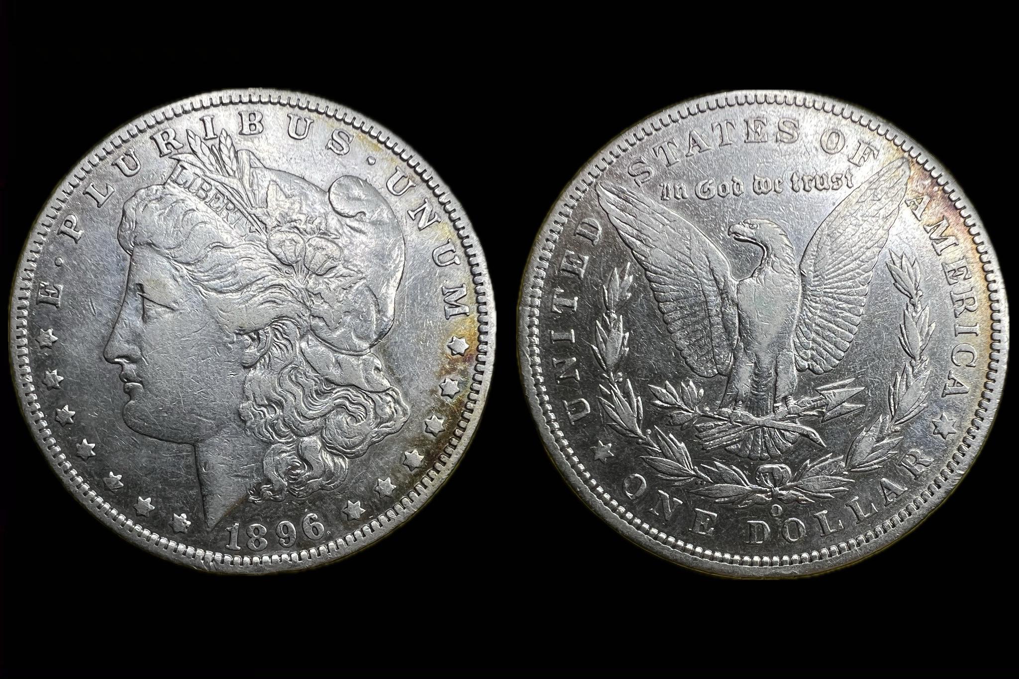USA Morgan 1 dollár (1896)O New Orleans KM110