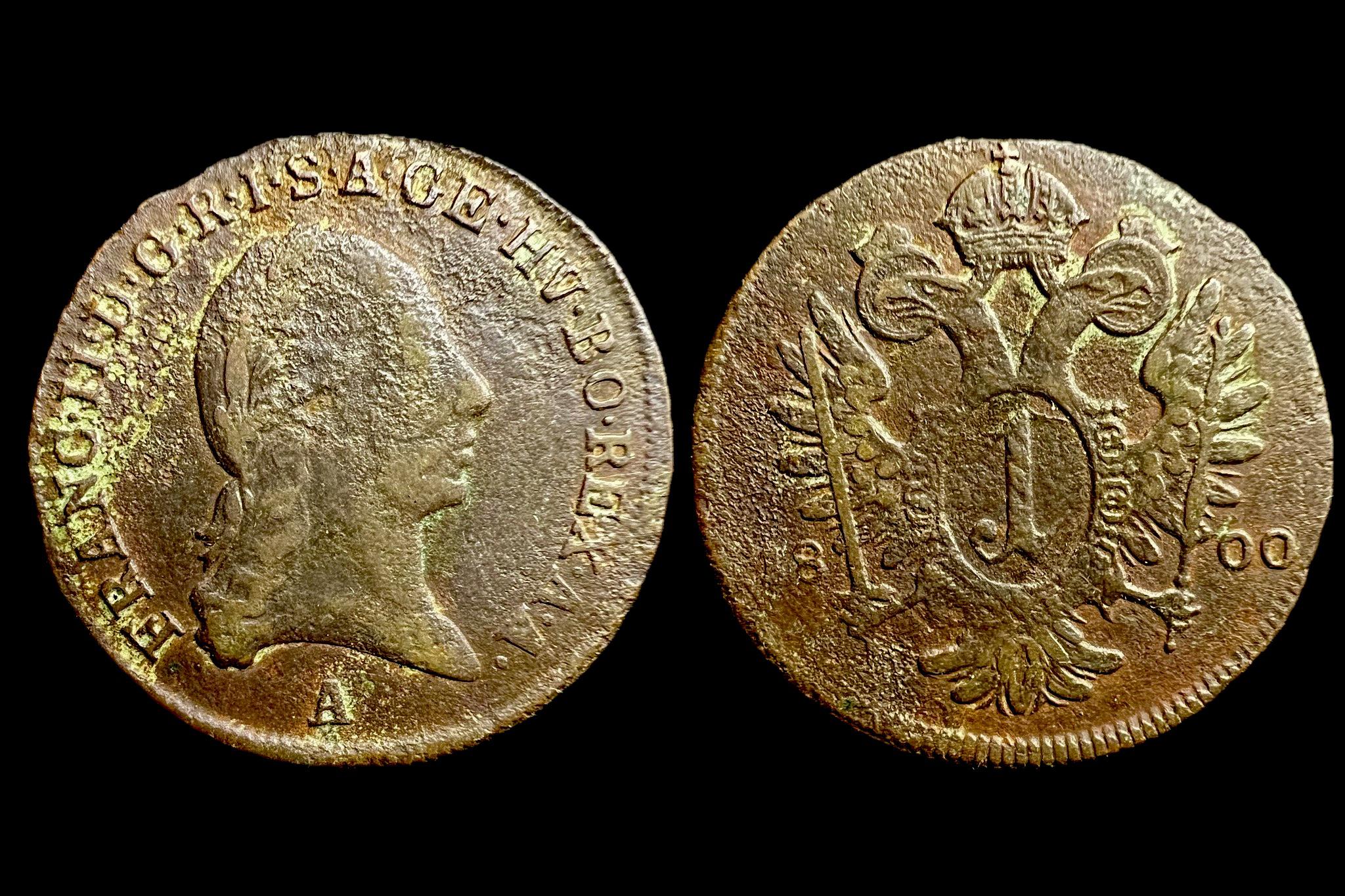 Ferenc 1 Krajcár 1800 A KM2111 