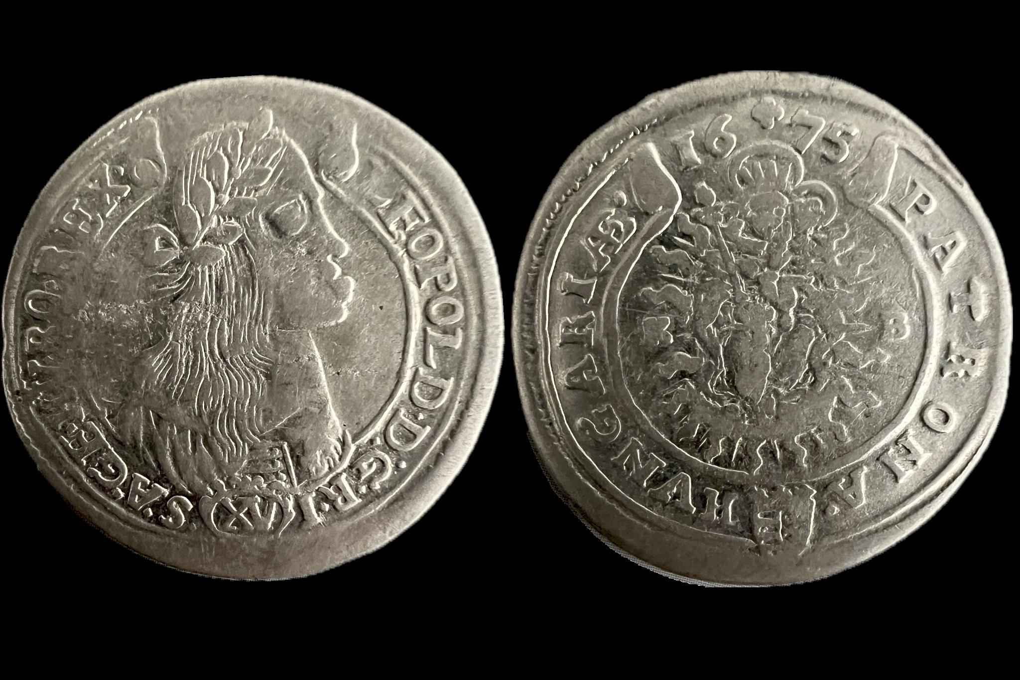 I. Lipót XV. Krajcár 1675 K-B ÉH-1058 