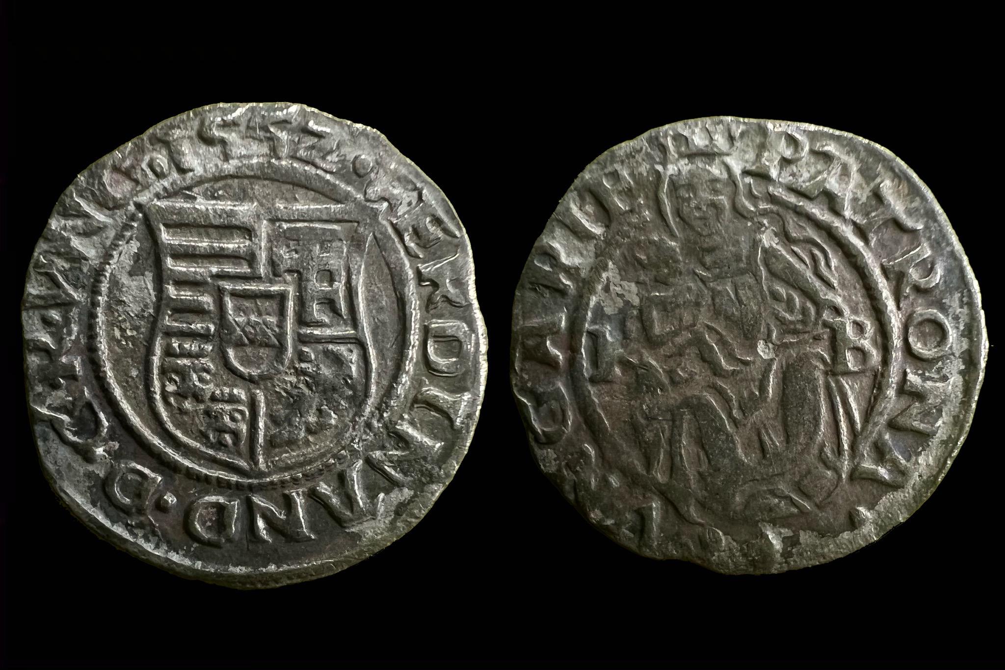 I. Ferdinánd (1552) dénár K-B Éh-745 