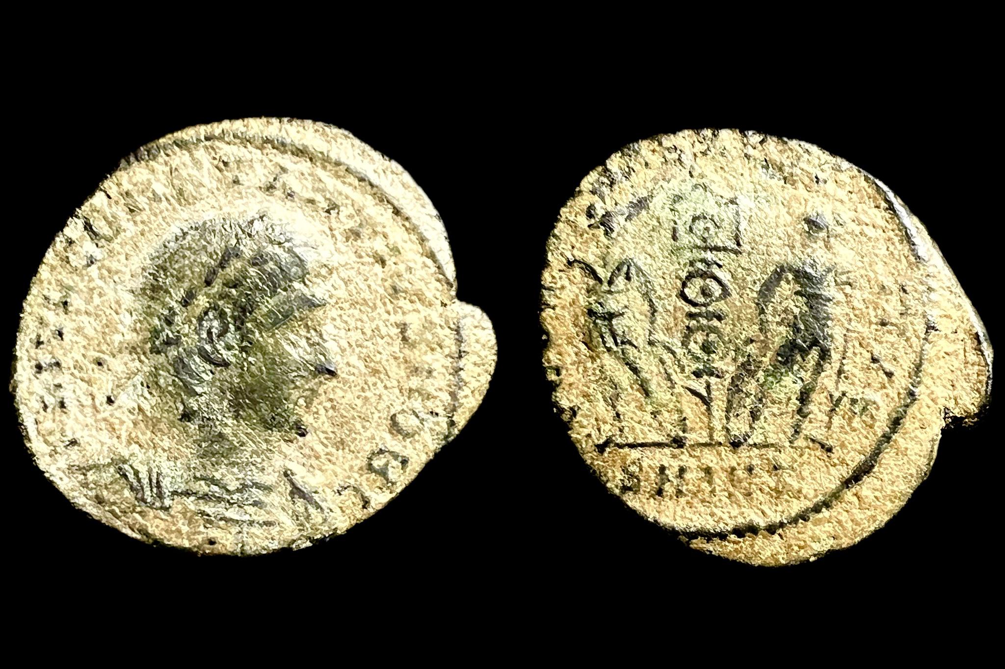 Constans (306-337) AE sivatagi patina RIC 89