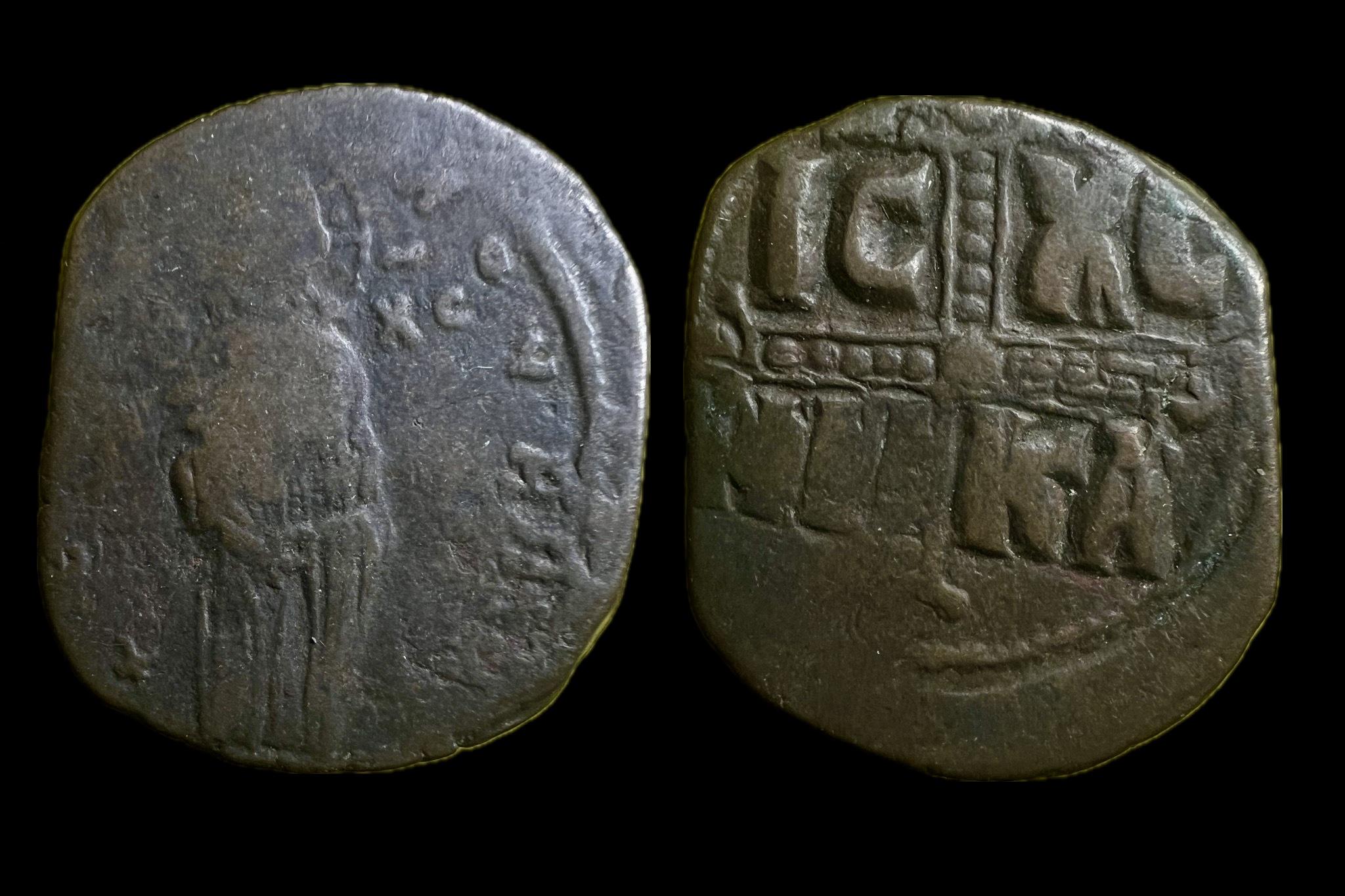 IV. Michael (i.sz.1034-1041) Follis Konstantinapoly Sear 1825 