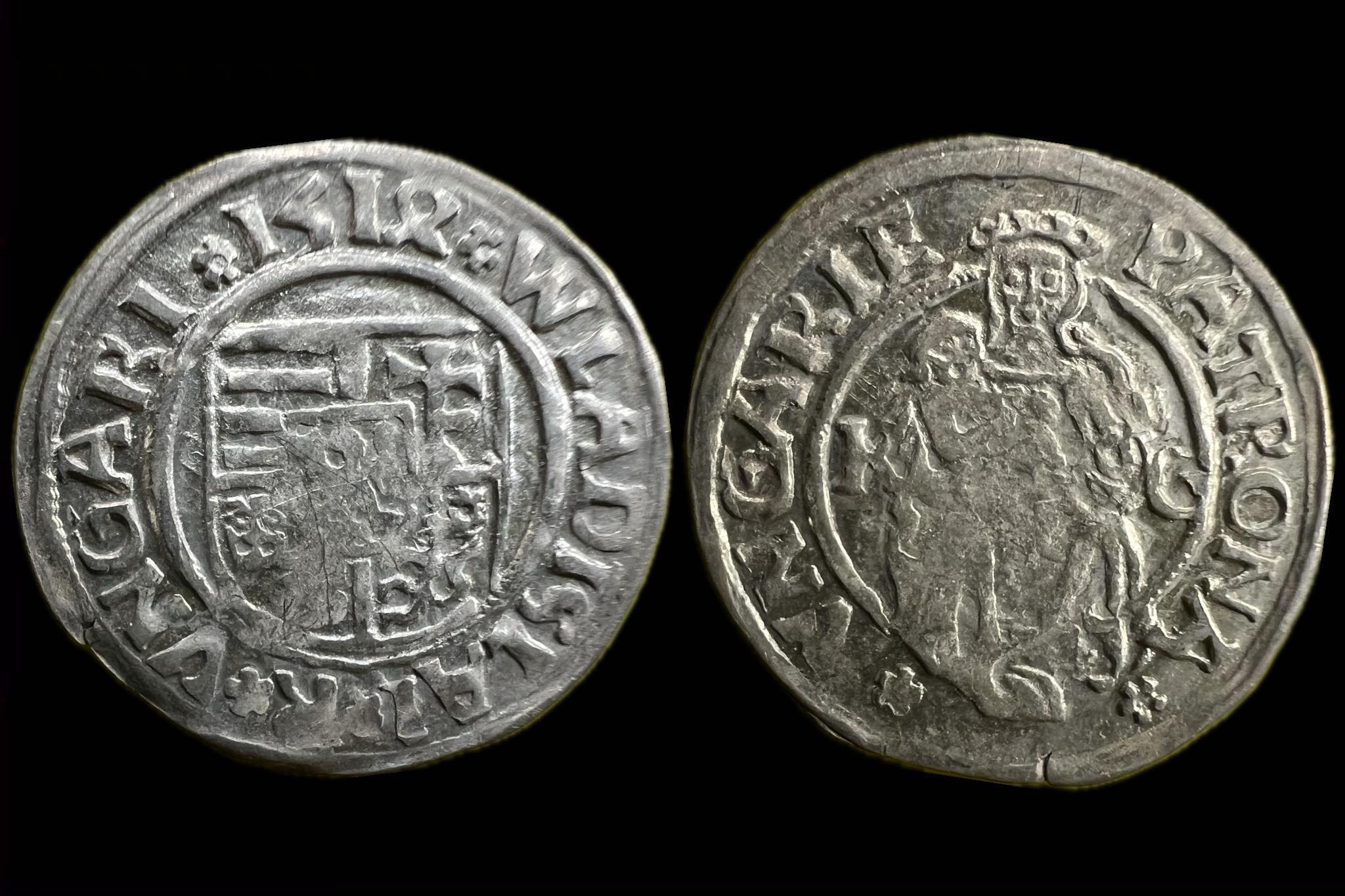 II. Ulászló dénár 1514 K-G Éh-646 