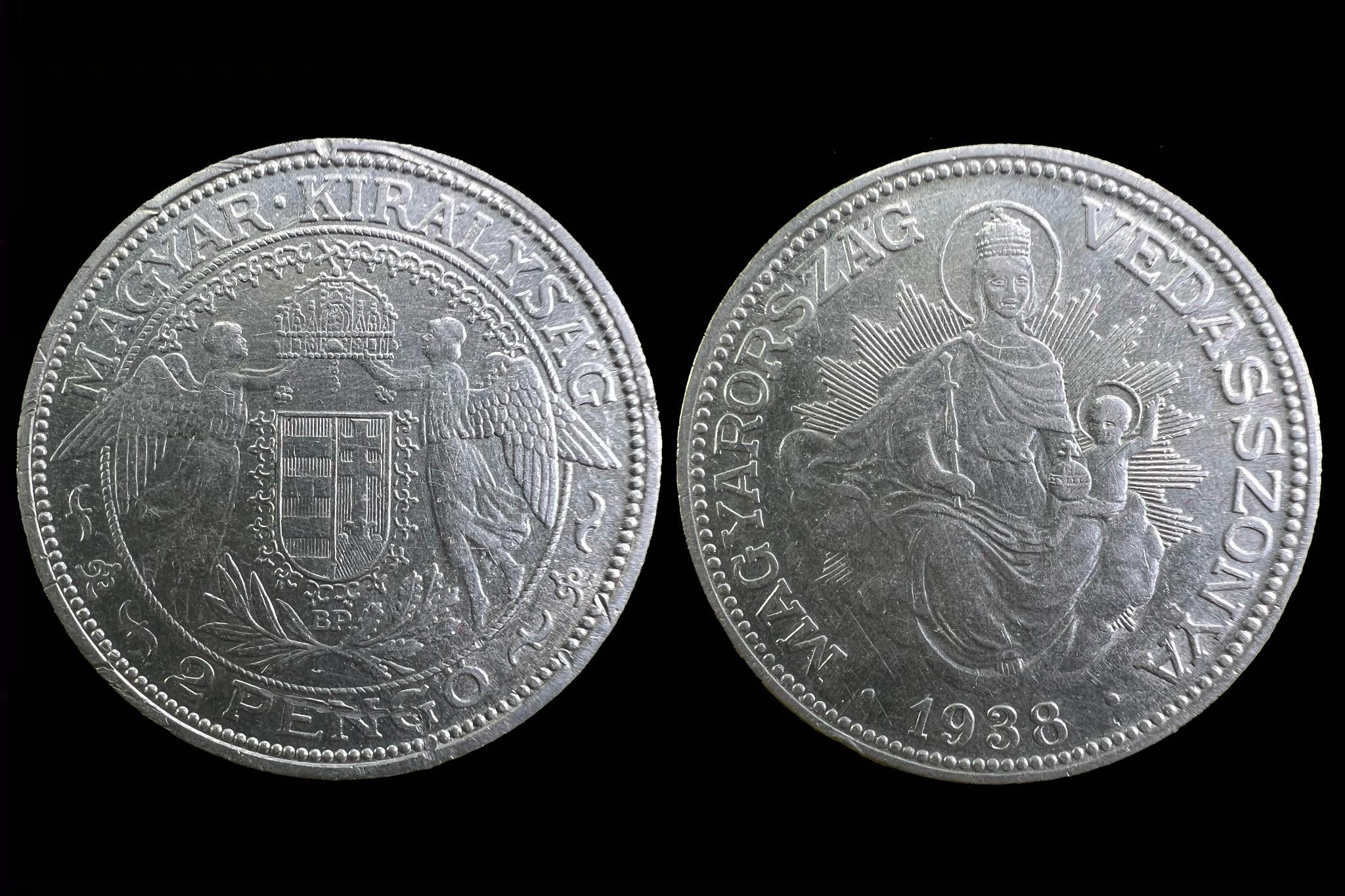 (1938) 2 pengő Adamo P7 