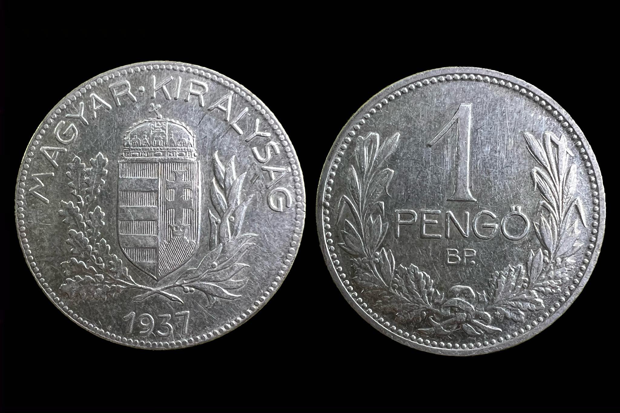 (1937) 1 pengő Adamo P6 