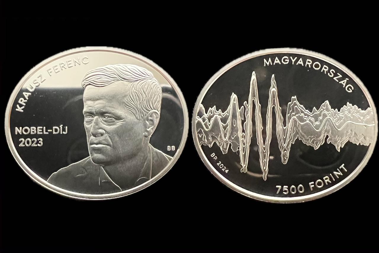 2024. évi Krausz Ferenc ezüst emlékérme Proof