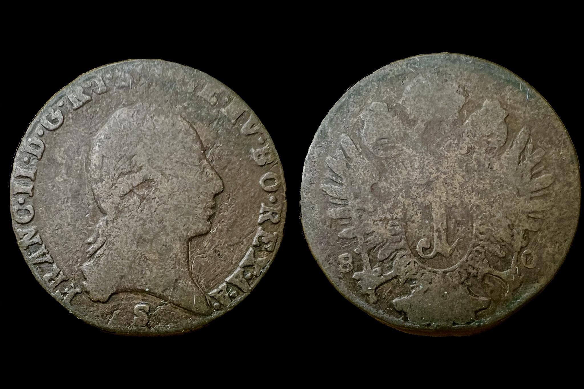 Ferenc 1 Krajcár 1800 S KM 2111 