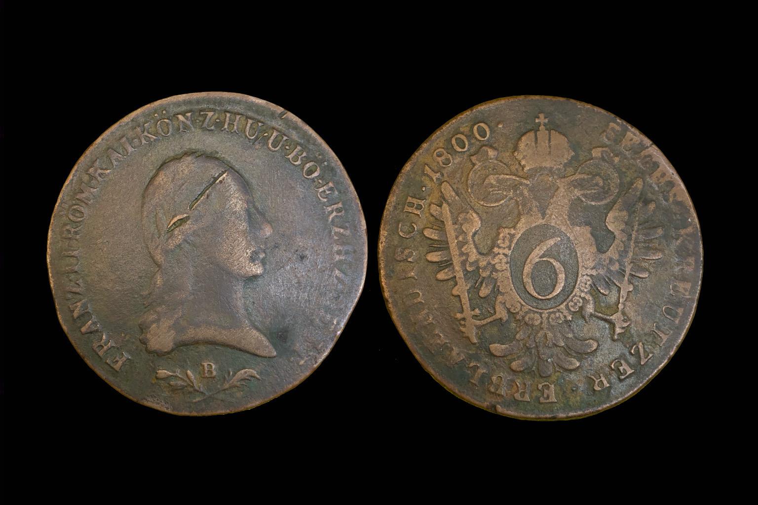 Franz 6 kreutzer (1800 B)