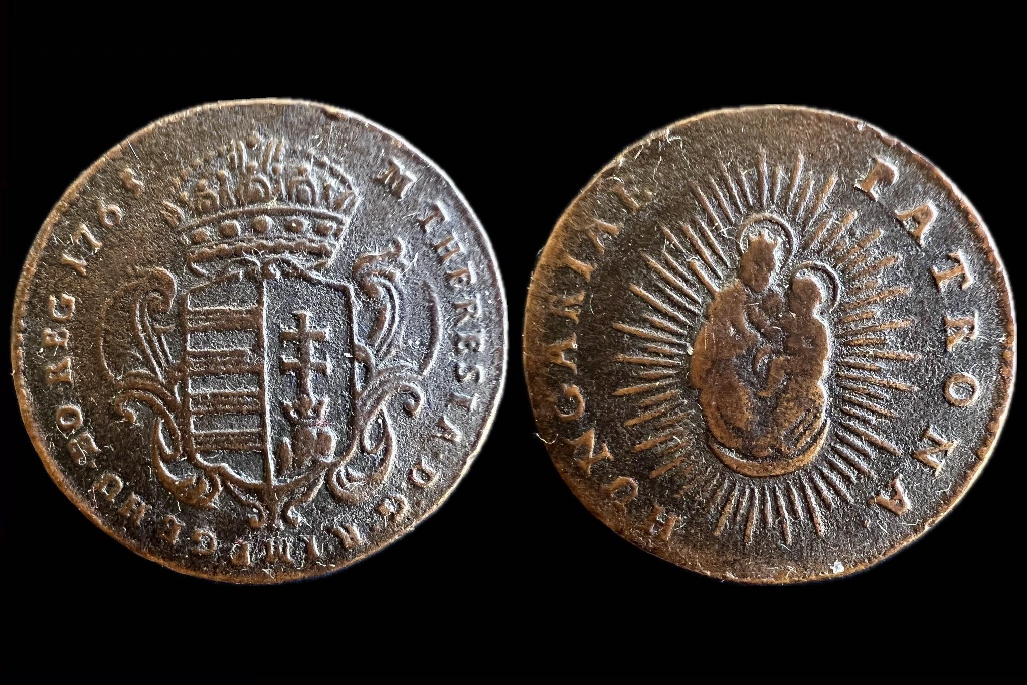 Mária Terézia Rézdénár 1763 J.n.  ÉH-1278 