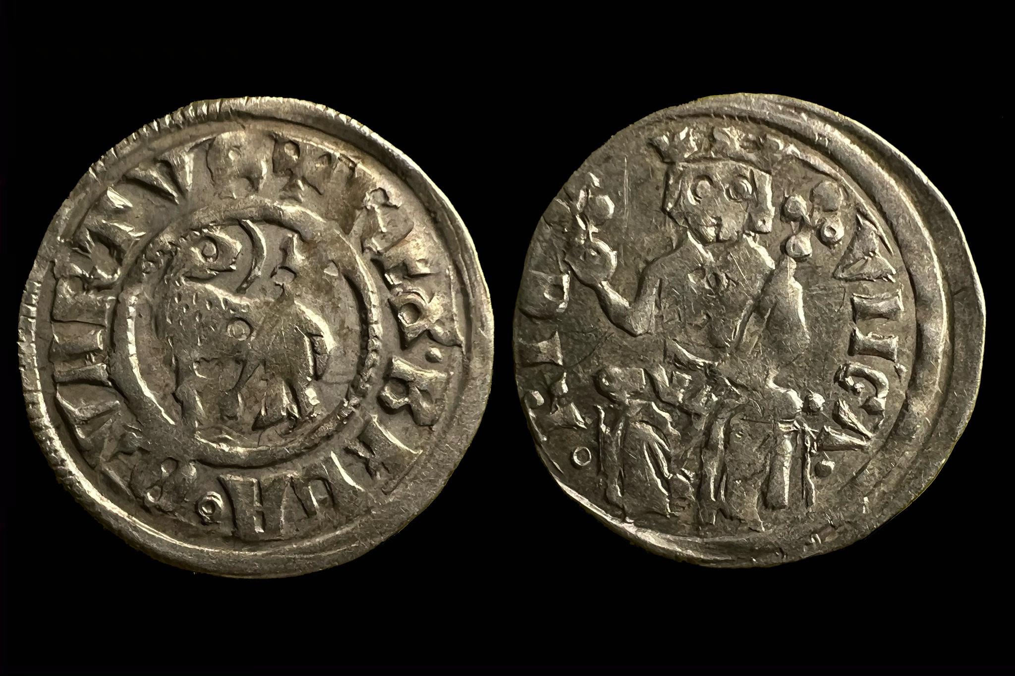 IV. Béla dénár Éh-253 