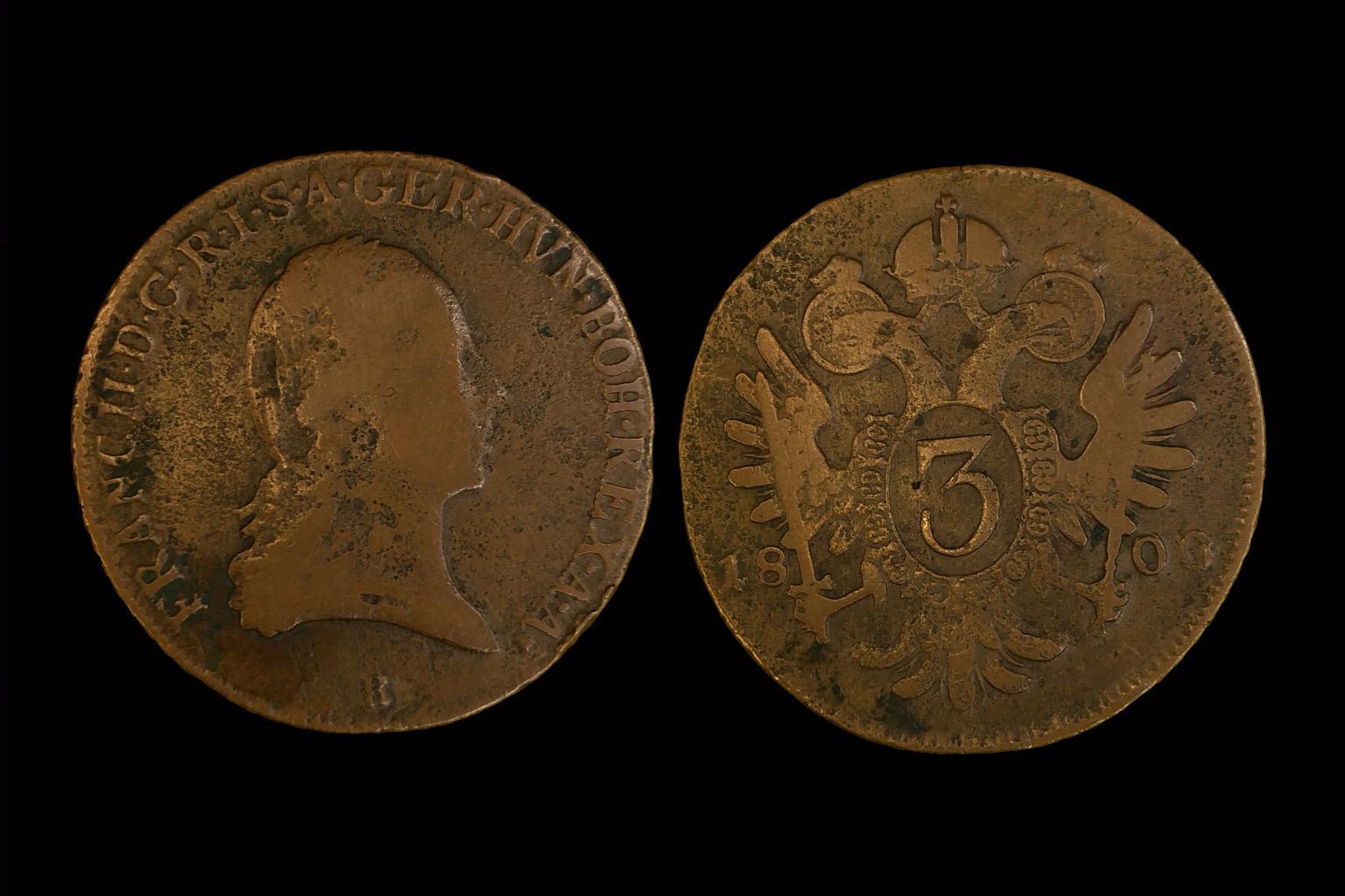 Franz 3 kreutzer (1800 B)