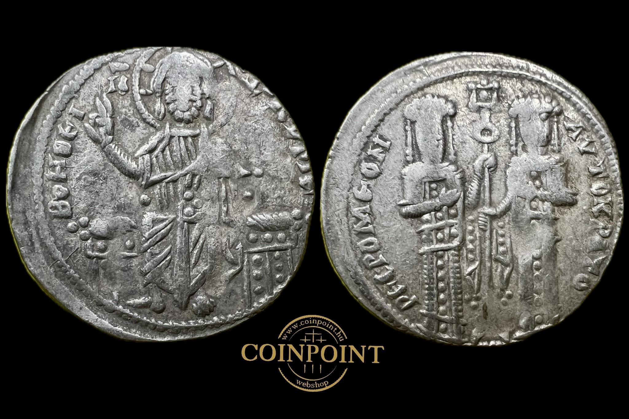 II.Andronicus Palaeologus és III. Andronicus  Basilikon  (1282-1328)  Konstantinapoly DOC 513, Sear 2402 