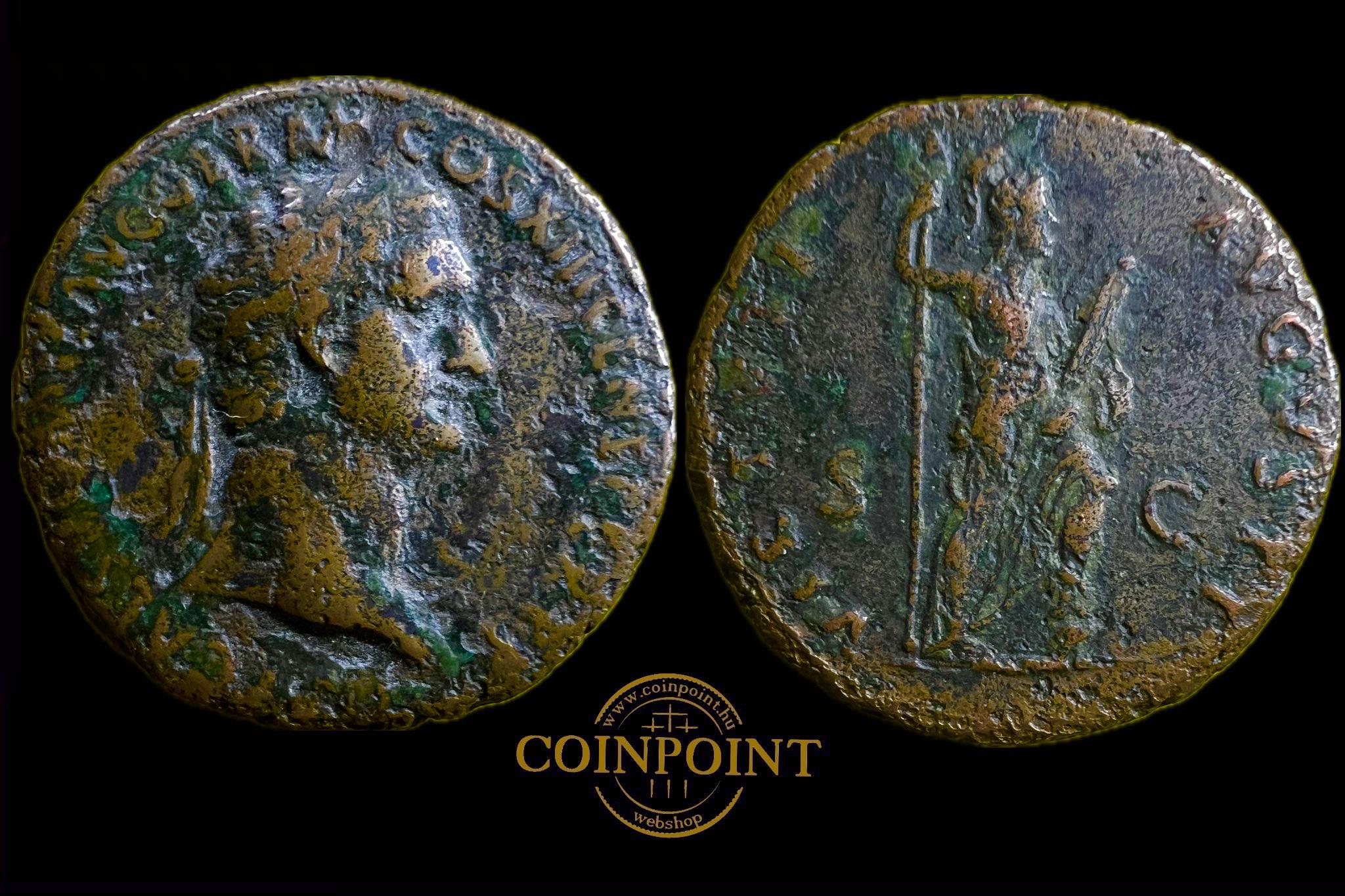 Domitian  As (i.sz.81-96) Róma RIC 356b  