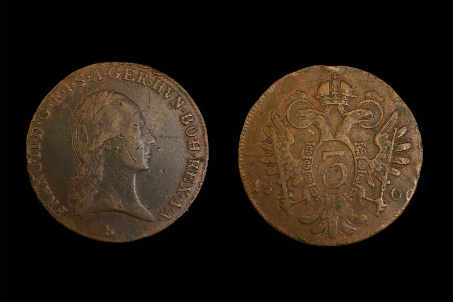 Franz 3 kreutzer (1800 B)