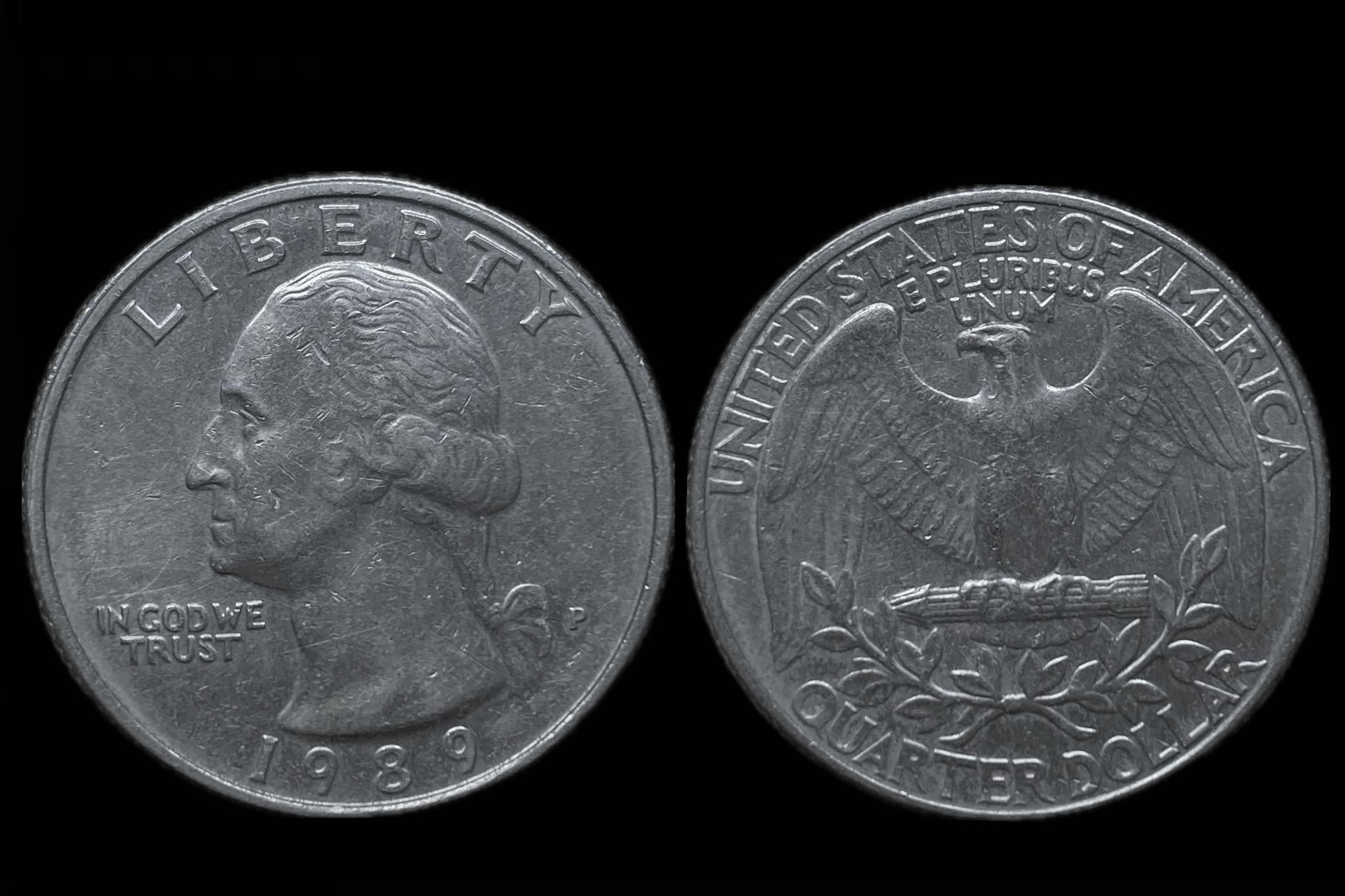 USA ¼ Dollar 1989 KM164a