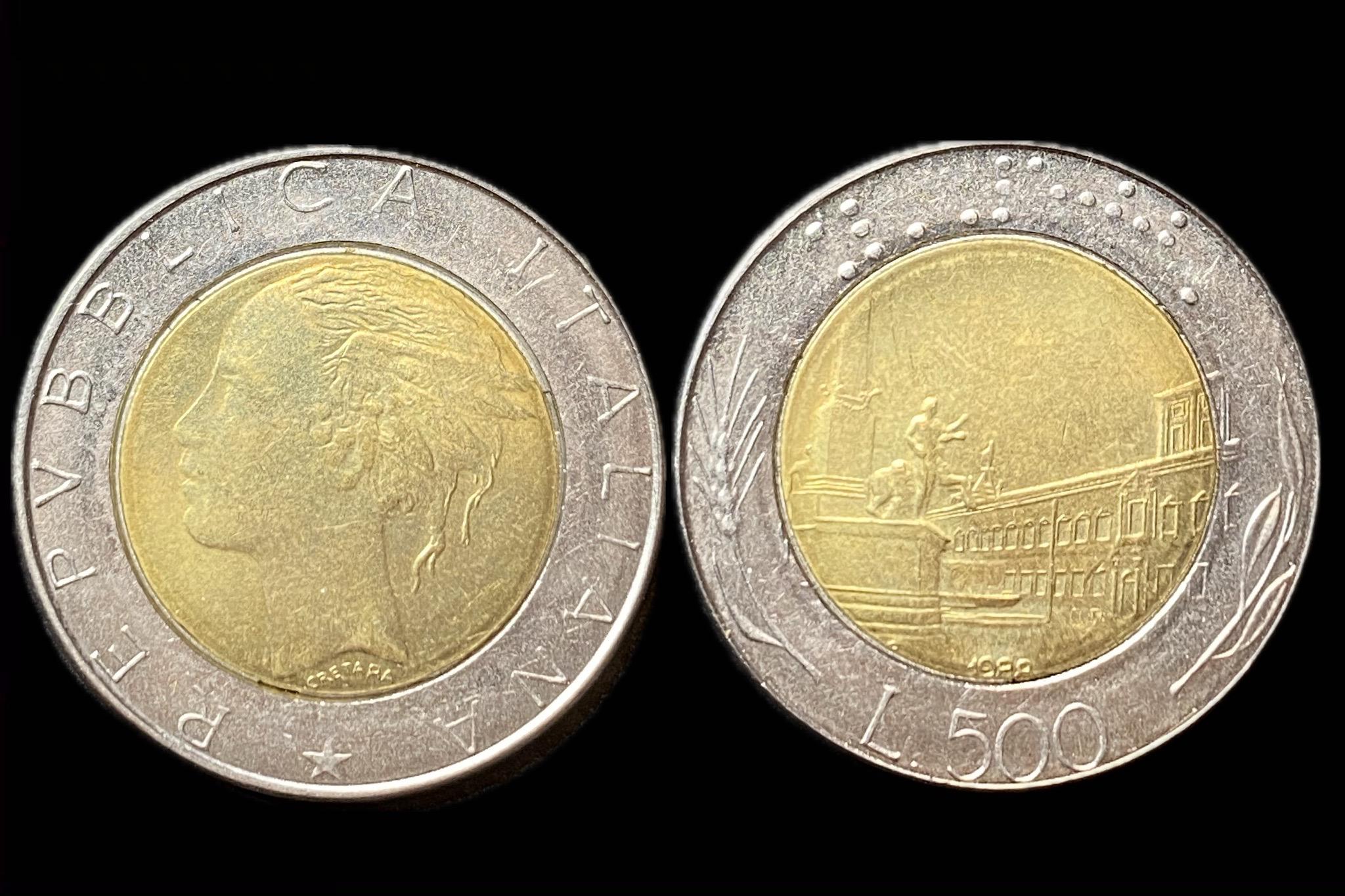 Olaszország 500 Lire 1982 KM111