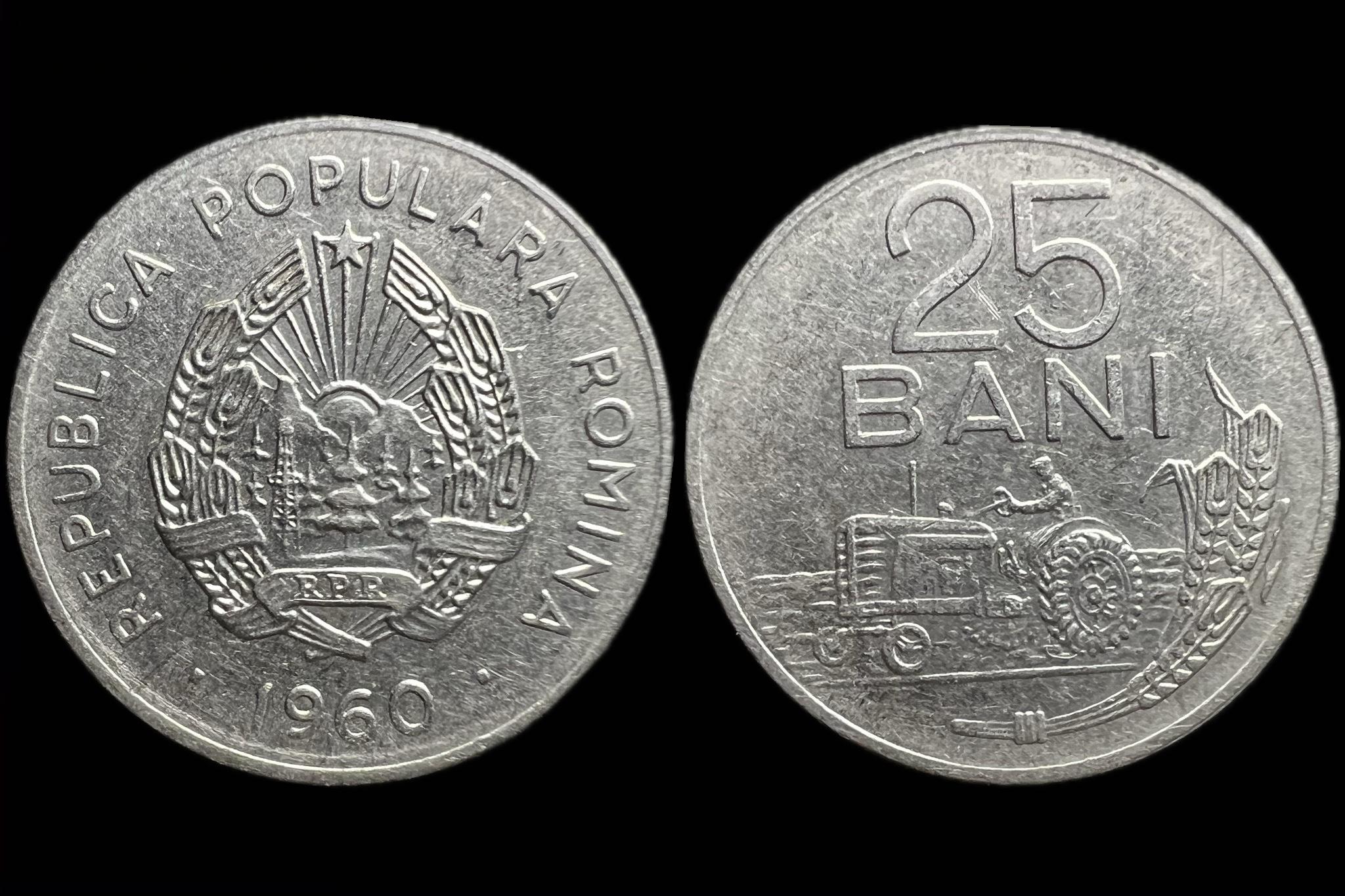 Románia 25 Bani 1960 KM88 