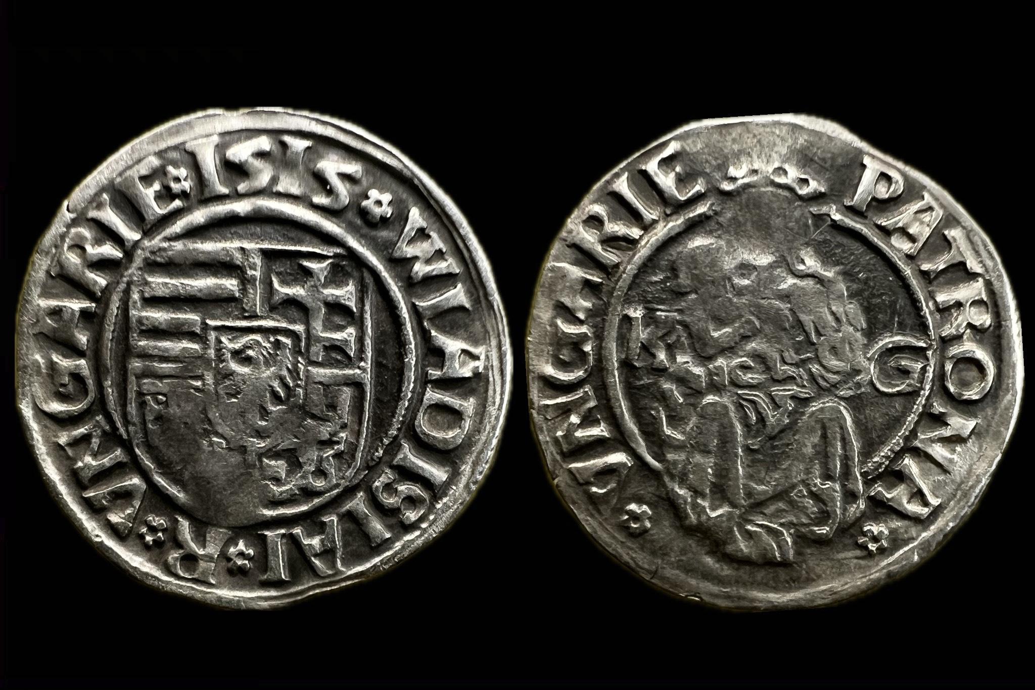 II.Ulászló Dénár 1515 ÉH-646 