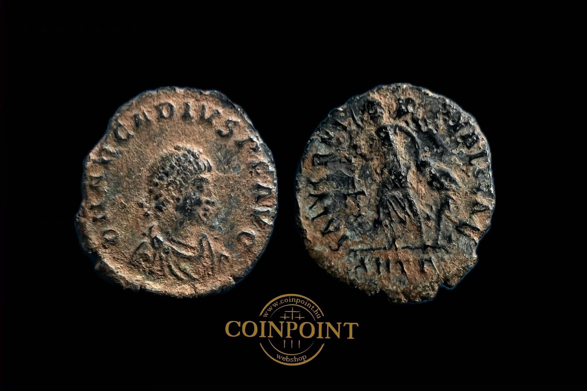 Arcadius Æ  (i.sz.383-408)  Antiókia RIV IX 67 (sivatagi patina)