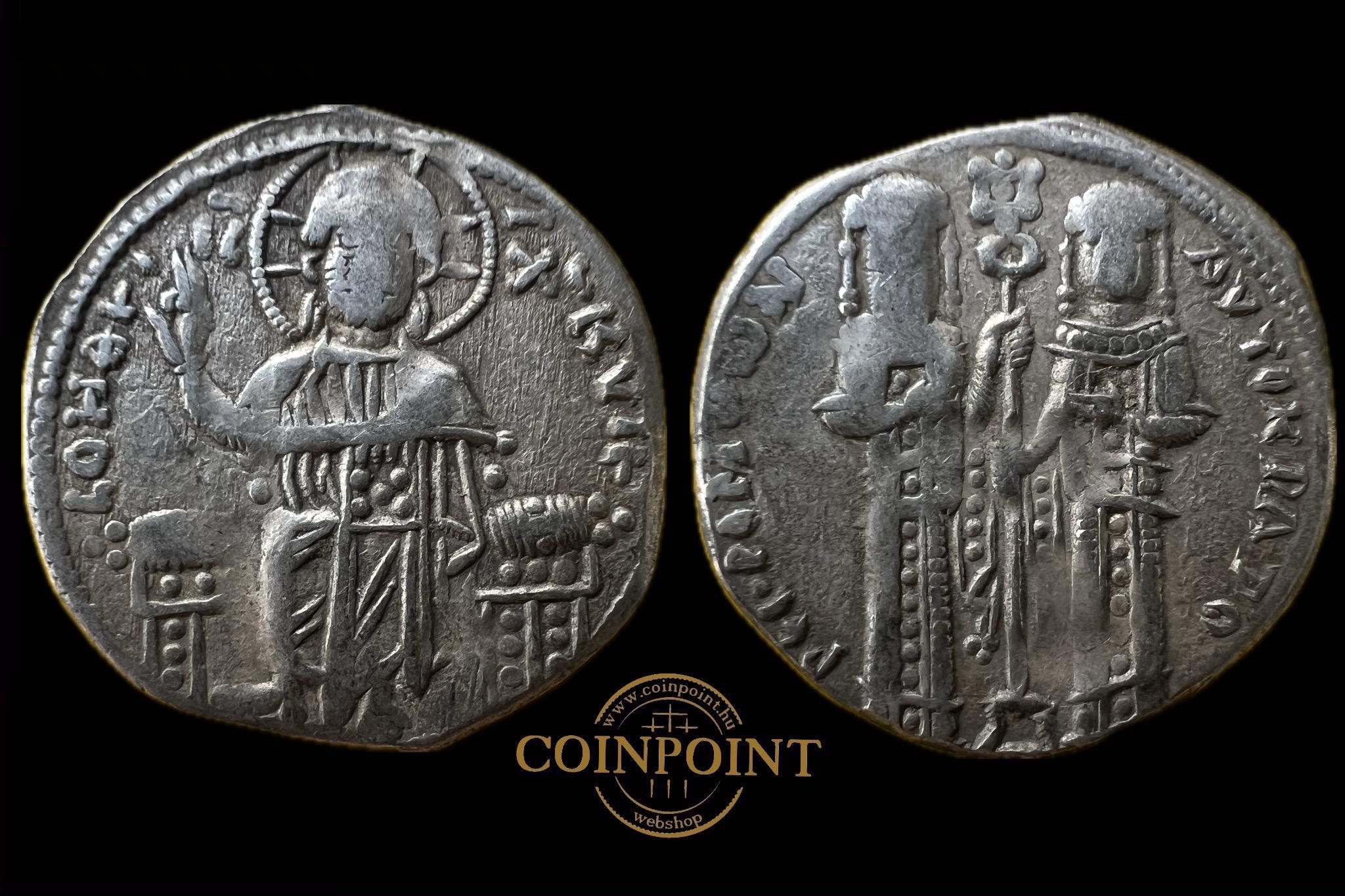 II.Andronicus Palaeologus, IX Michael  Basilikon  (i.sz.1282-1328)  Konstantinapoly Sear 2402 KVPI BOHΘEI, AVTOKPATO-PЄC PMIAIωN 