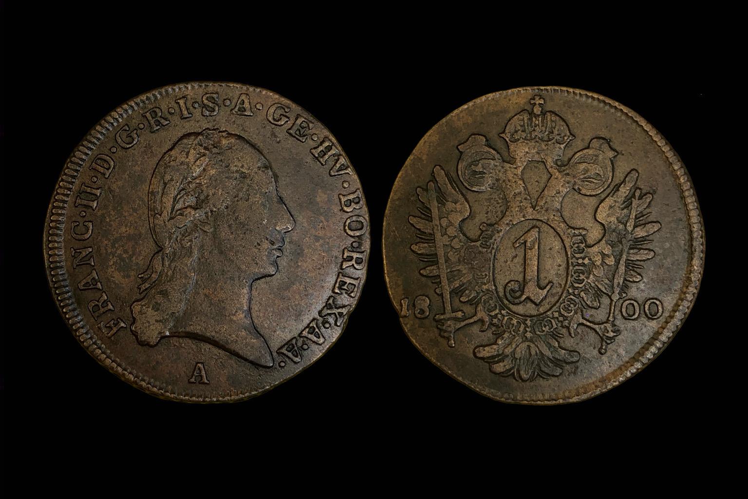 Franz 1 kreutzer (1800 A)