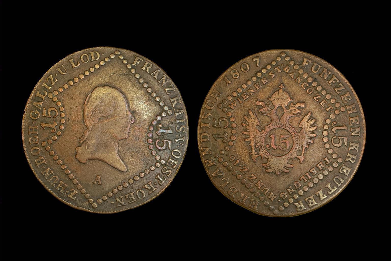 Franz 15 kreutzer (1807 A)