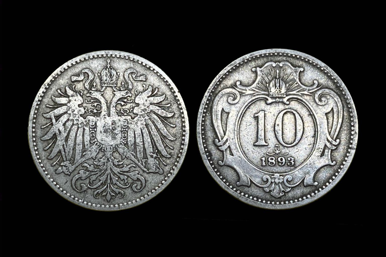 Franz Joseph (1893) 10 heller