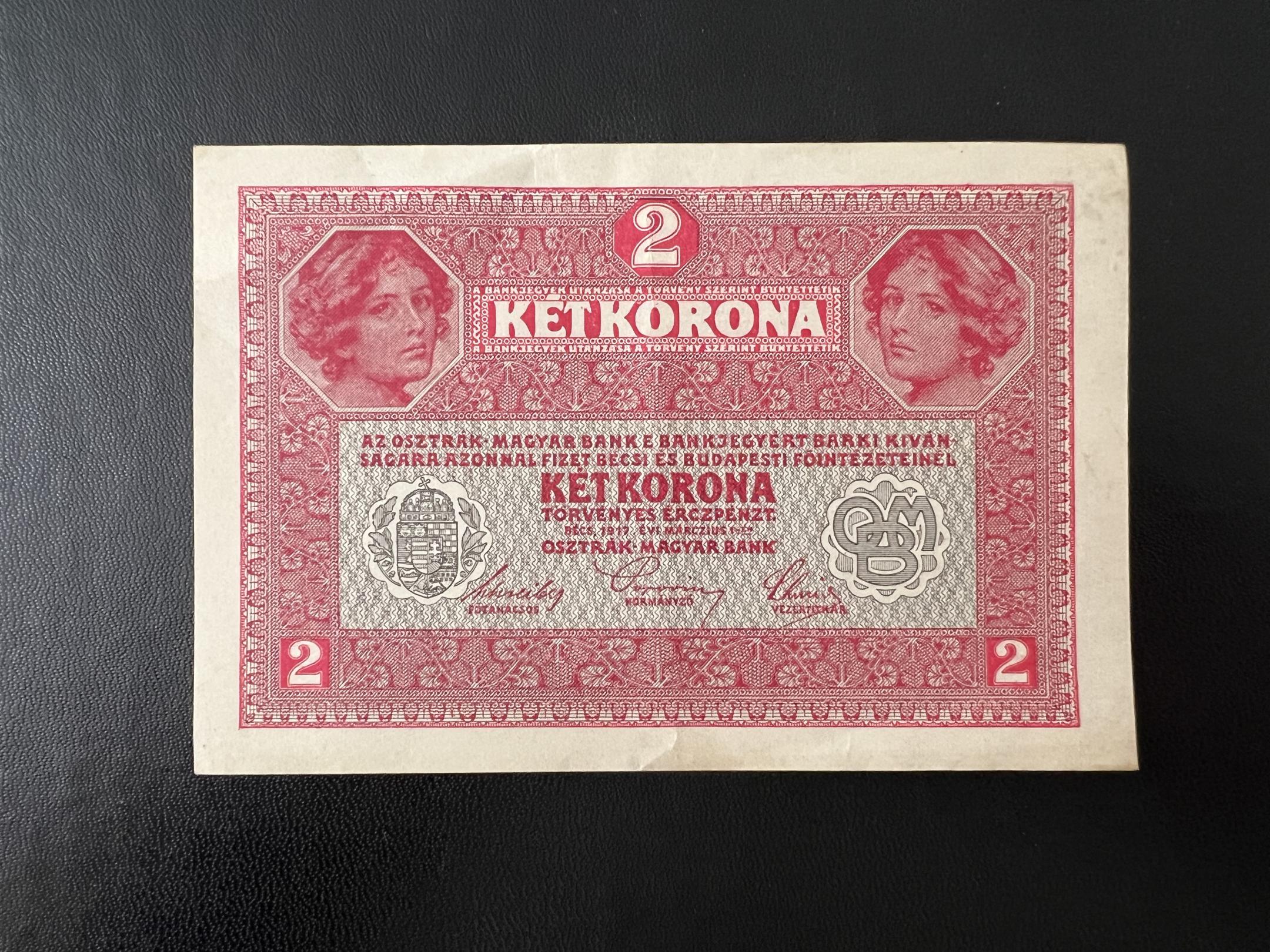 2 Korona (1917) Adamo K6B EF 